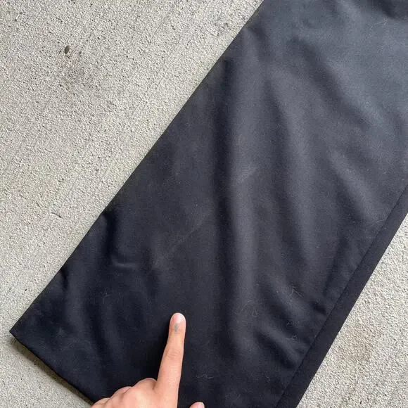 DEADSTOCK Vintage Y2K Diane Von Furstenberg Malcolm PantLow Rise Wool Silk Lace - Picture 13 of 13